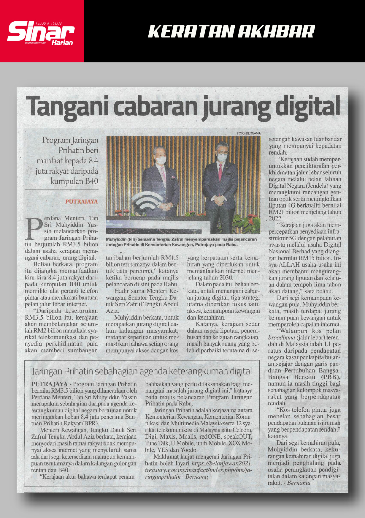 tangani cabaran jurang digital