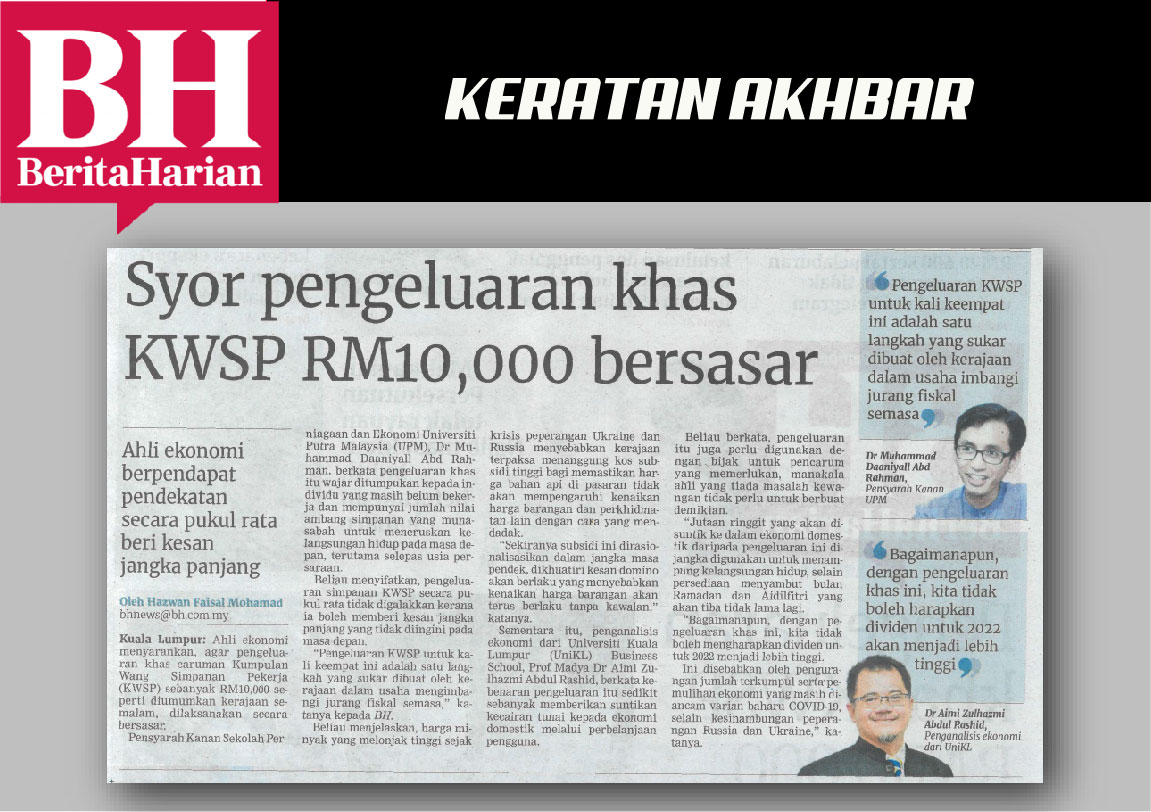 syor pengeluaran khas kwsp RM10000 bersasar