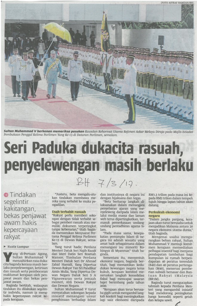 Perbadanan Kemajuan Negeri Pahang - Seri Paduka dukacita ...