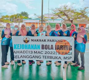 Tahniah Pasukan Bola Jaring PKNP Gondol Tempat Kedua